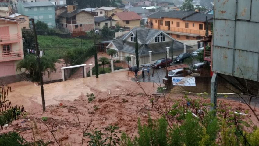 Bento Gon Alves Enfrenta Problemas Causados Pela Chuva Tempo