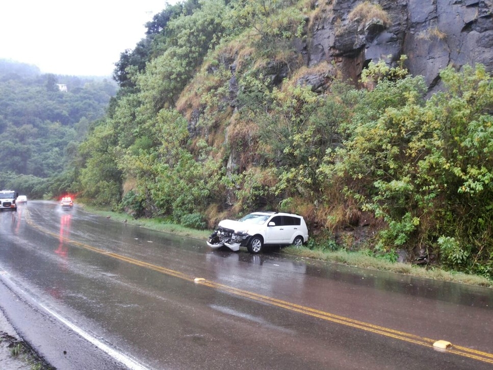 Chuva deixa rodovias da regiao perigosas e causam acidentes