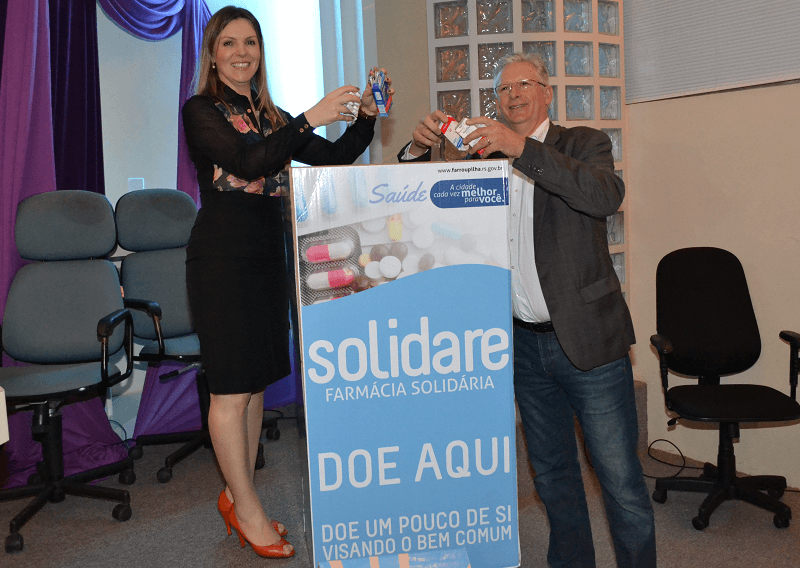 Farroupilha lança o projeto Solidare  "Farmácia Solidária"