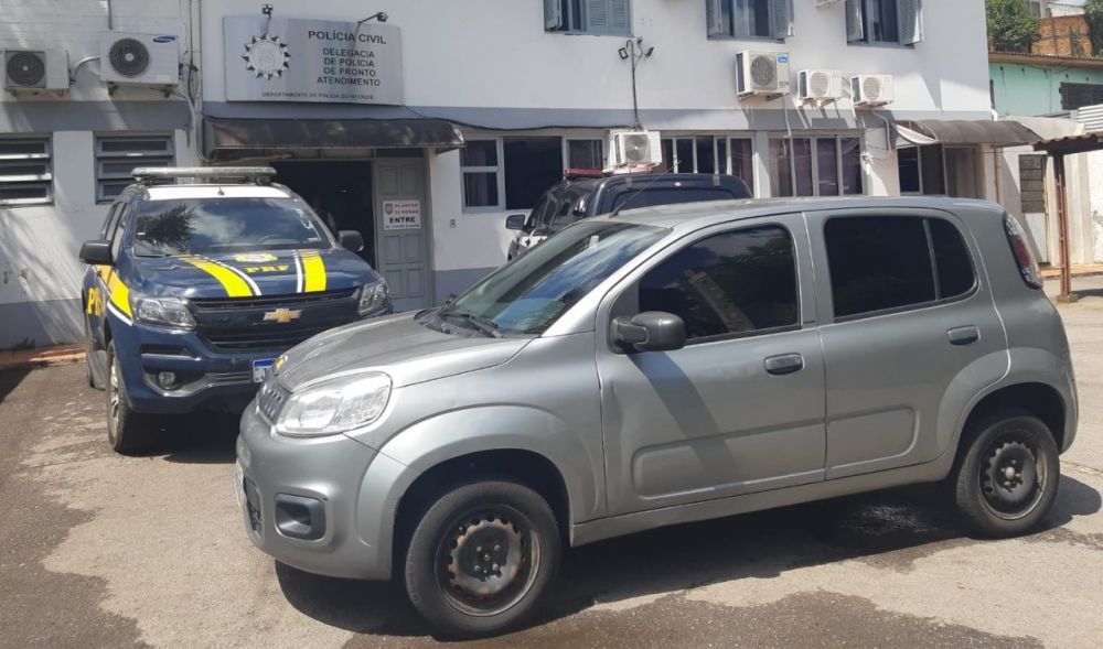 Veículo roubado desde 2017 é recuperado em Bento Gonçalves