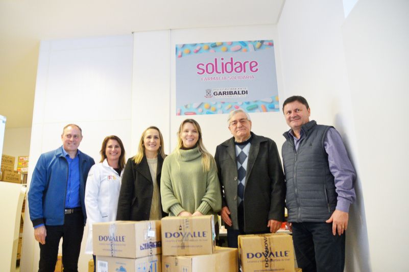 Prefeitura de Garibaldi adere ao Projeto Solidare-Farmácia Solidária