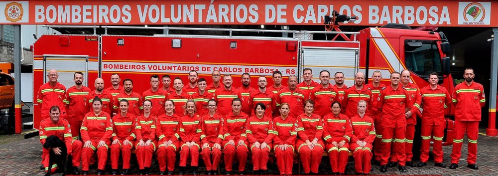 Bombeiros de Carlos Barbosa celebram 18 anos de fundação nesta quinta-feira