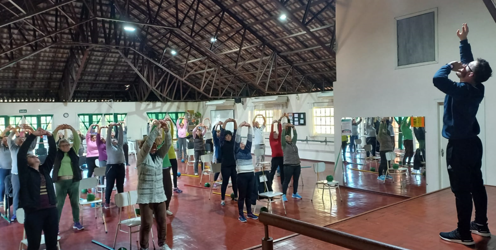 Aulas de ginástica serão retomadas em Carlos Barbosa