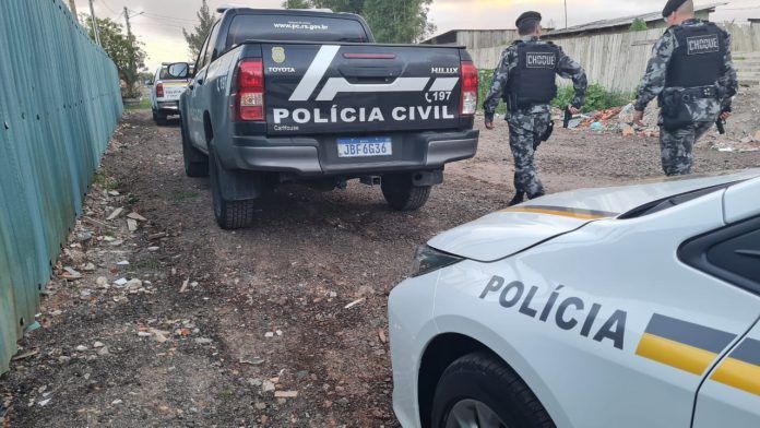 Polícia Civil e Brigada realizam operação conjunta em 30 municípios gaúchos