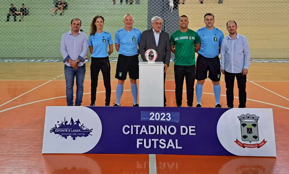 Inicia o Campeonato Citadino de Futsal em Garibaldi