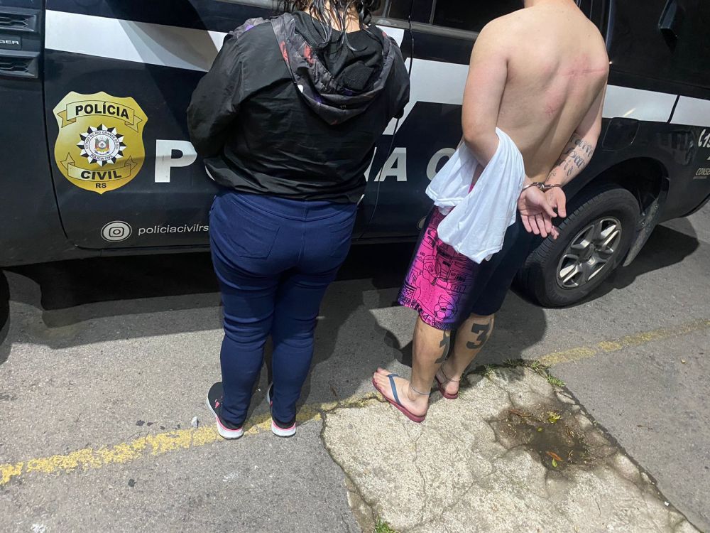 Casal de traficantes é preso em Bento Gonçalves