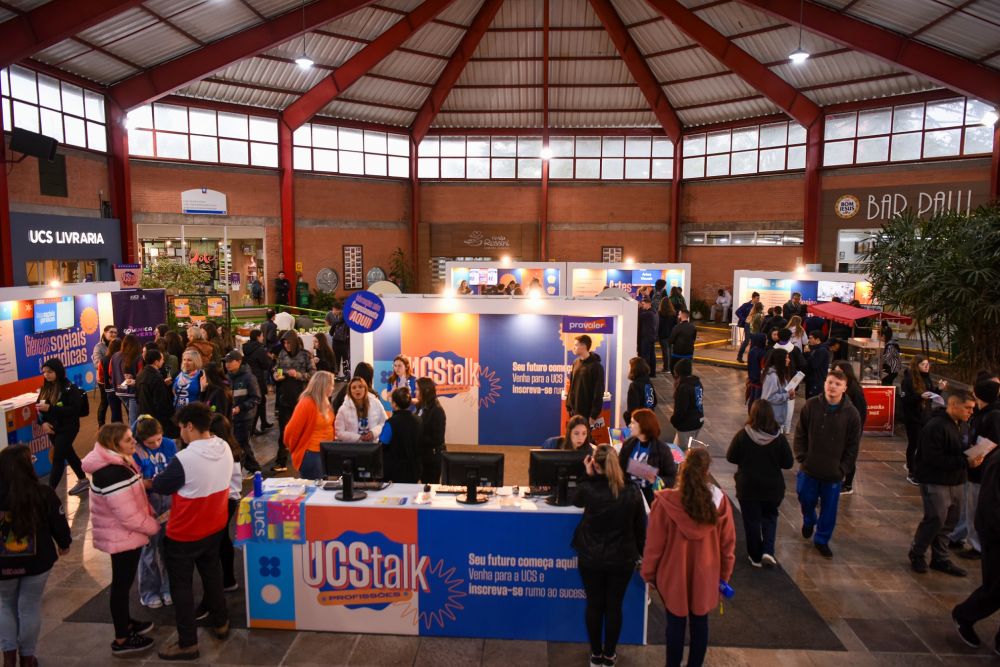 UCS Talk profissões reúne mais de 5 mil participantes 