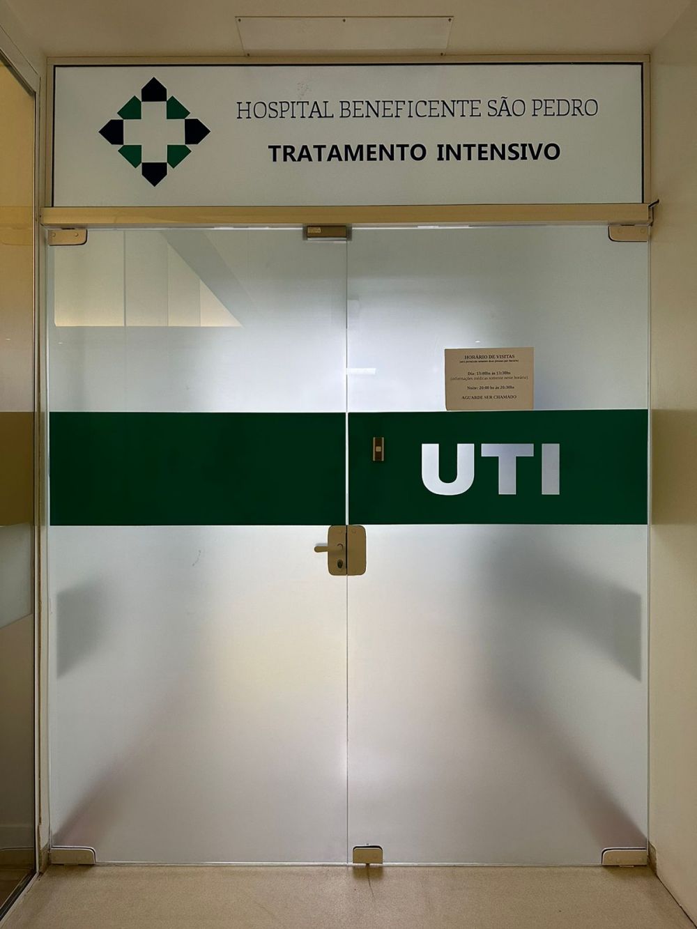 UTI do Hospital São Pedro está em lotação máxima 