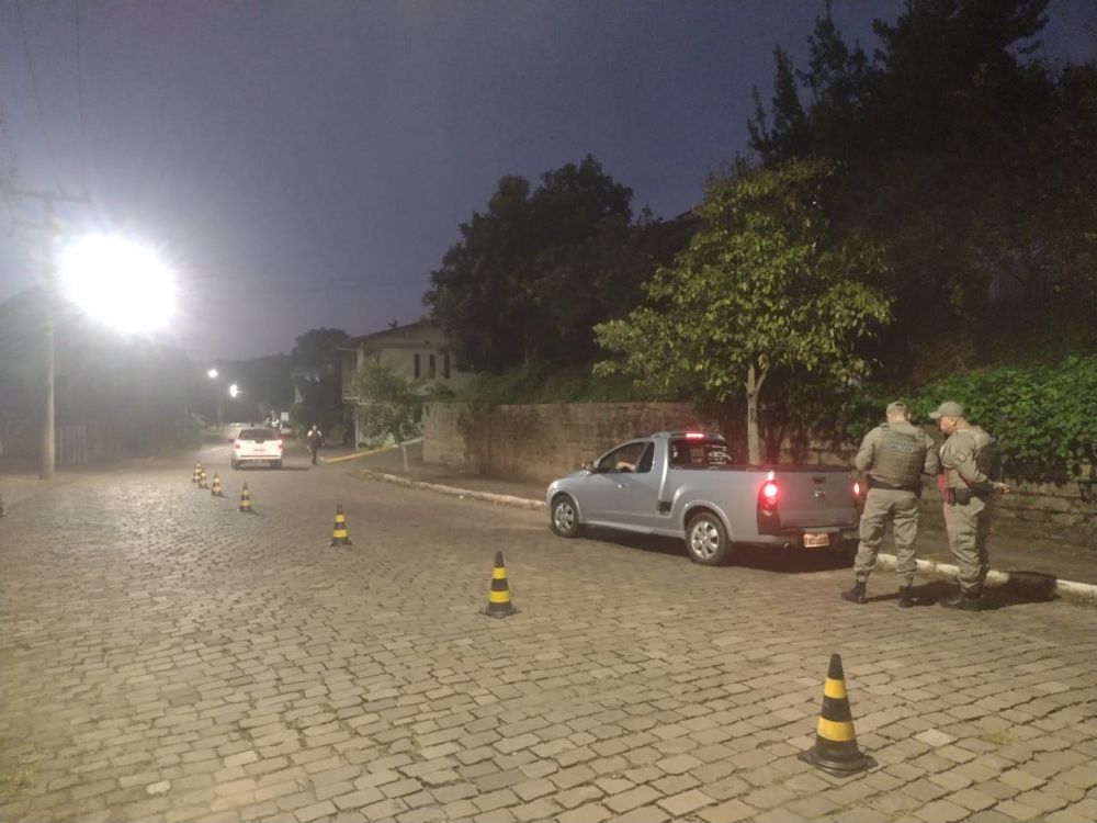  Brigada Militar realiza operação especial na região dos Vinhedos