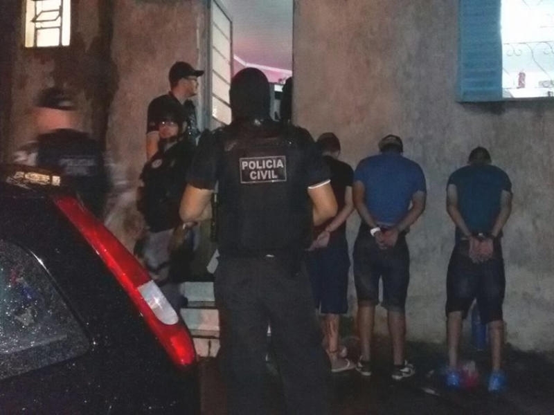 Sete são presos em Operação da Polícia Civil de Bento Gonçalves