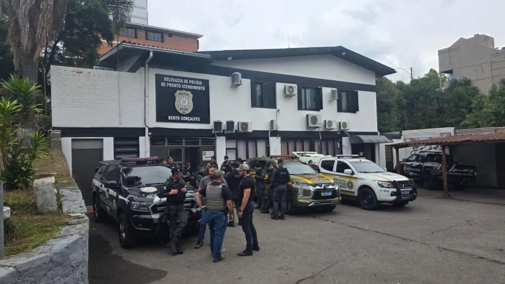 Polícia faz grande operação em Garibaldi, Bento Gonçalves e Barão