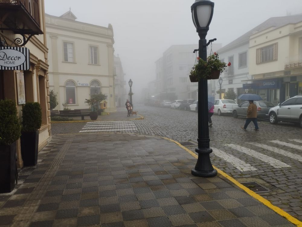 Chuva, frio e mínimas de até 03ºC devem atingir Garibaldi e Carlos Barbosa