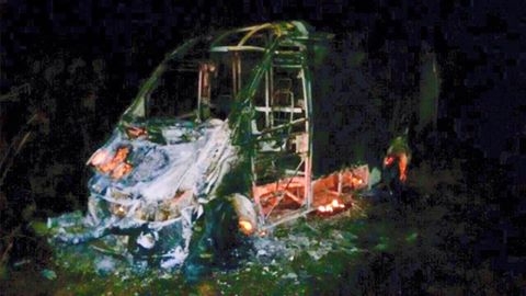 Vítima de assalto é encontrada em São Vendelino, seu veículo foi queimado
