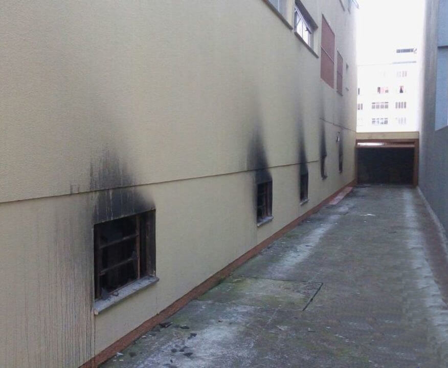 Incêndio mobiliza bombeiros de Bento Gonçalves