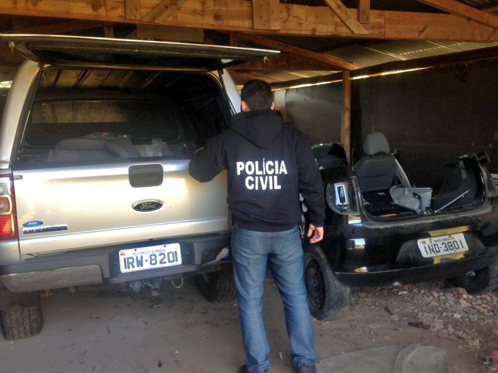 Polícia encontra desmanche de carros no interior de Bento Gonçalves