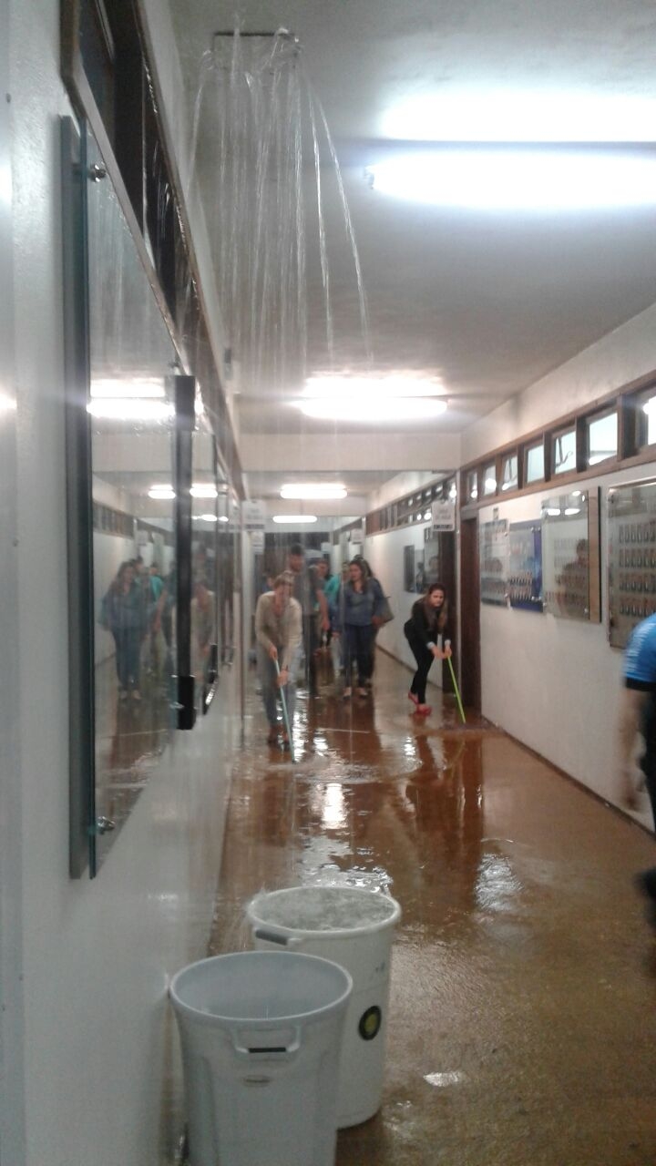 Chuva e vento forte provocam transtornos novamente em Bento Gonçalves