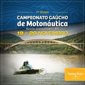Etapa do Gaúcho de Motonáutica em Bento Gonçalves