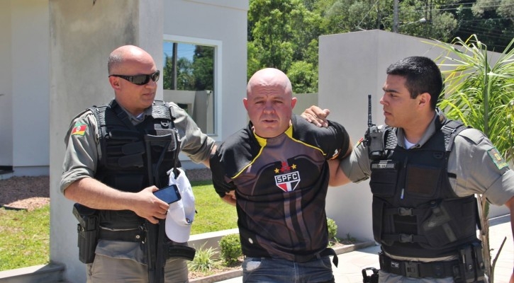 Foragido de Santa Catarina preso em Carlos Barbosa