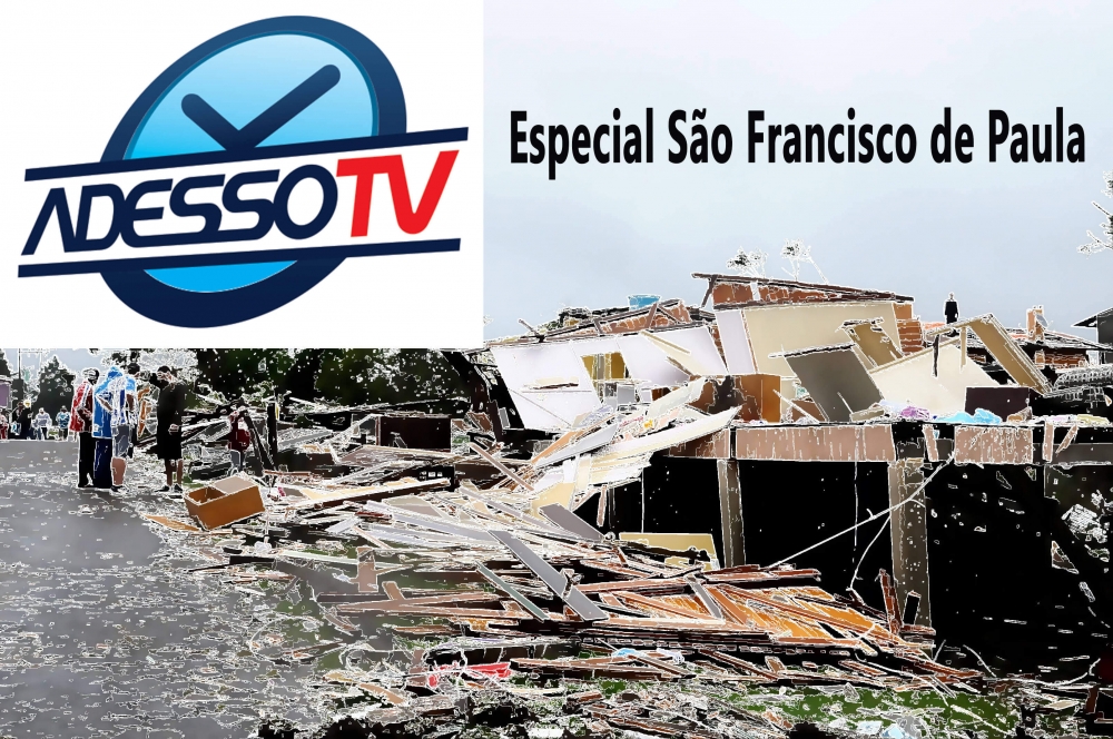 Equipe da ADESSO TV viaja a São Chico para mostrar os estragos do tornado