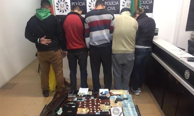 Quadrilha que fazia tele-entrega de cocaína é presa em Bento Gonçalves