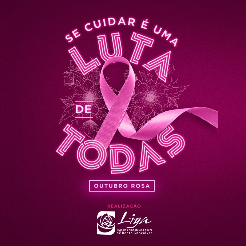Outubro Rosa conscientiza a luta contra o câncer de mama