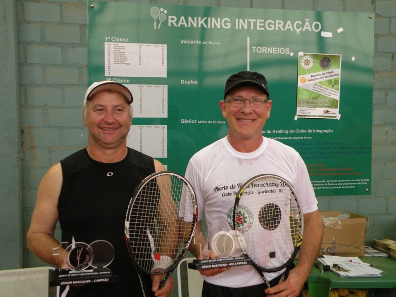Garibaldi: Torneio de Tênis no Clube Integração