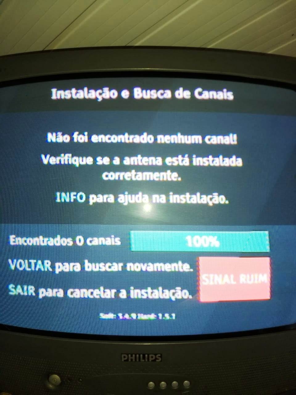 Carlos Barbosa com problemas no sinal digital de Televisão