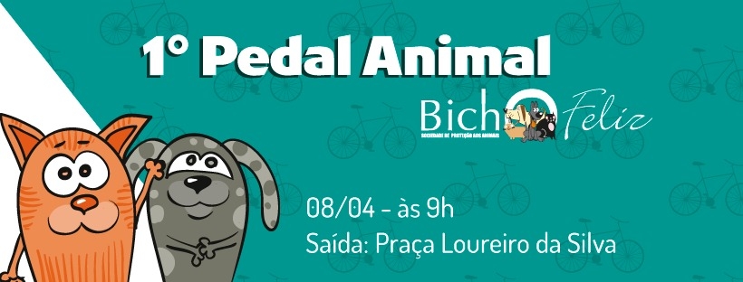 Bicho Feliz promove Primeiro Pedal Animal
