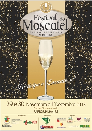 Festival do Moscatel neste fim de semana em Farroupilha