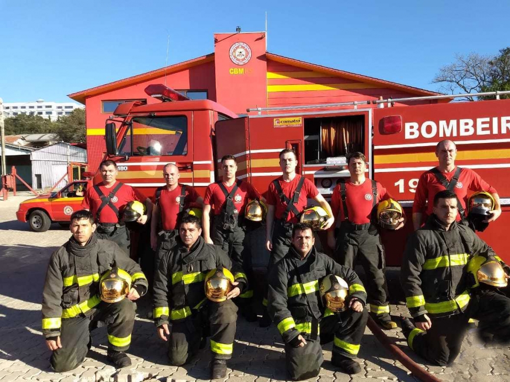 Bombeiros de Bento Gonçalves realizam treinamento