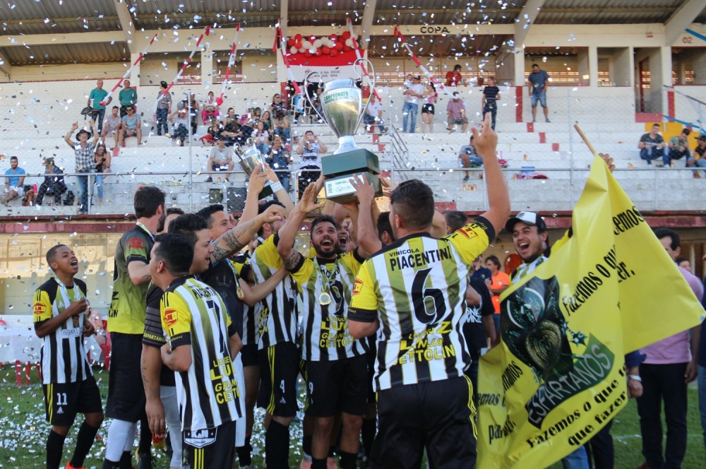 Espartanos e All Blacks são campeões do Amador de Garibaldi 2018