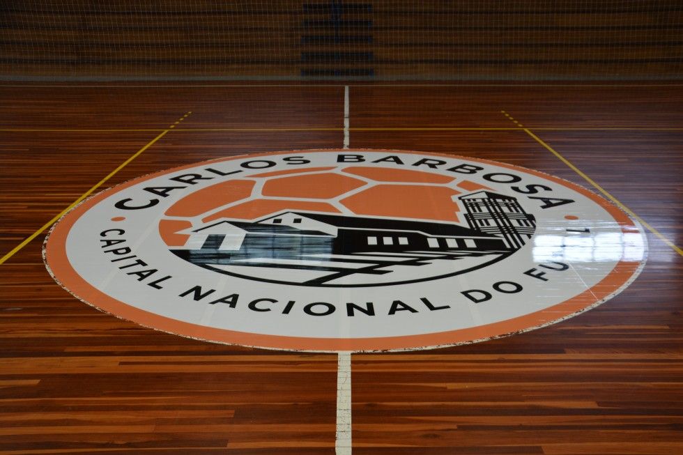 Selo de Capital Nacional do Futsal são inseridos nos ginásios de Carlos Barbosa