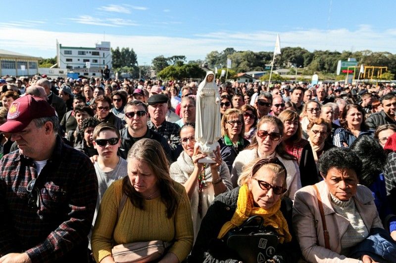 Cerca de 130 mil pessoas participaram da Romaria de Caravaggio