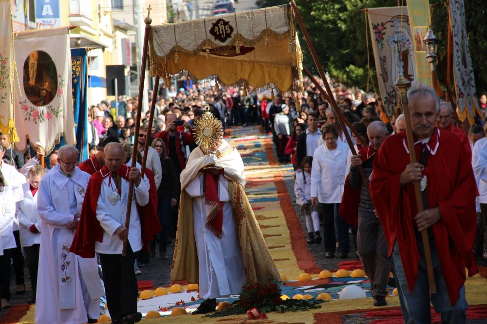 Celebração de Corpus Christi ocorre na próxima semana em Garibaldi