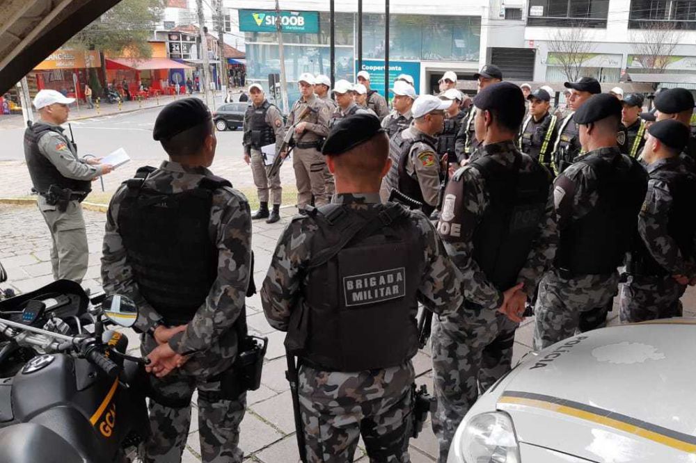 Forças de Segurança iniciam operação em Bento Gonçalves