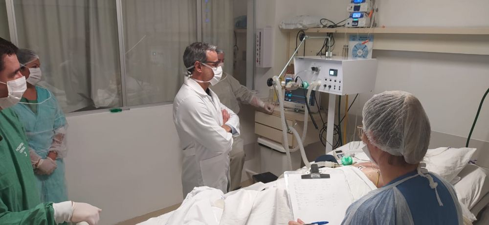 Ventilador pulmonar produzido pela UCS apresenta ótimo desempenho